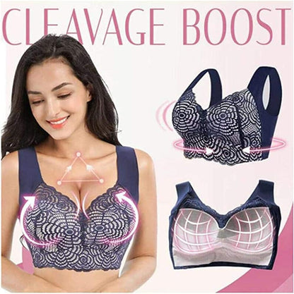 Women's Ultimate Lift Seamless Push-Up Bra - Versatile Sports and Sleep Bra